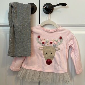 Mudpie Reindeer Christmas Outfit